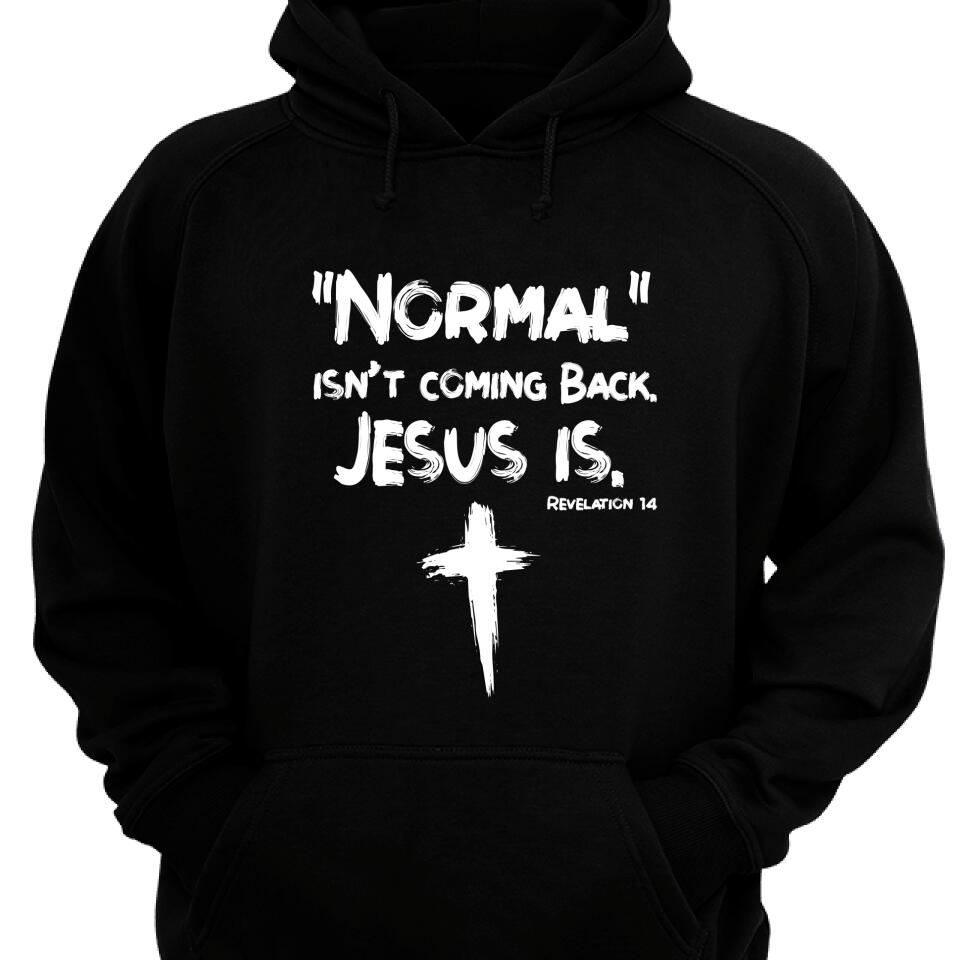 Normal Isn’T Coming Back, Jesus Is Hoodie