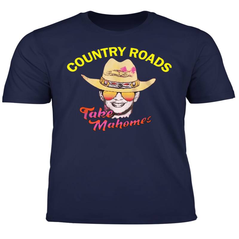 Patrick Country Roads Take Mahomes Home Kansas City T Shirt