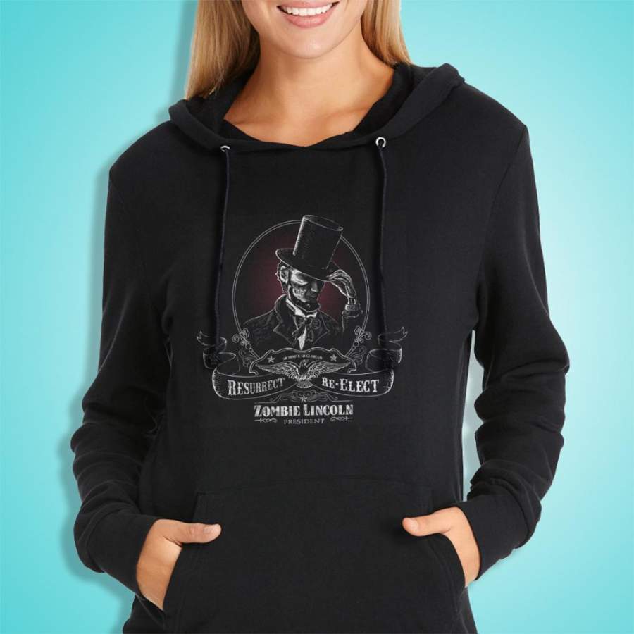 Zombie Abraham Lincoln Women’S Hoodie