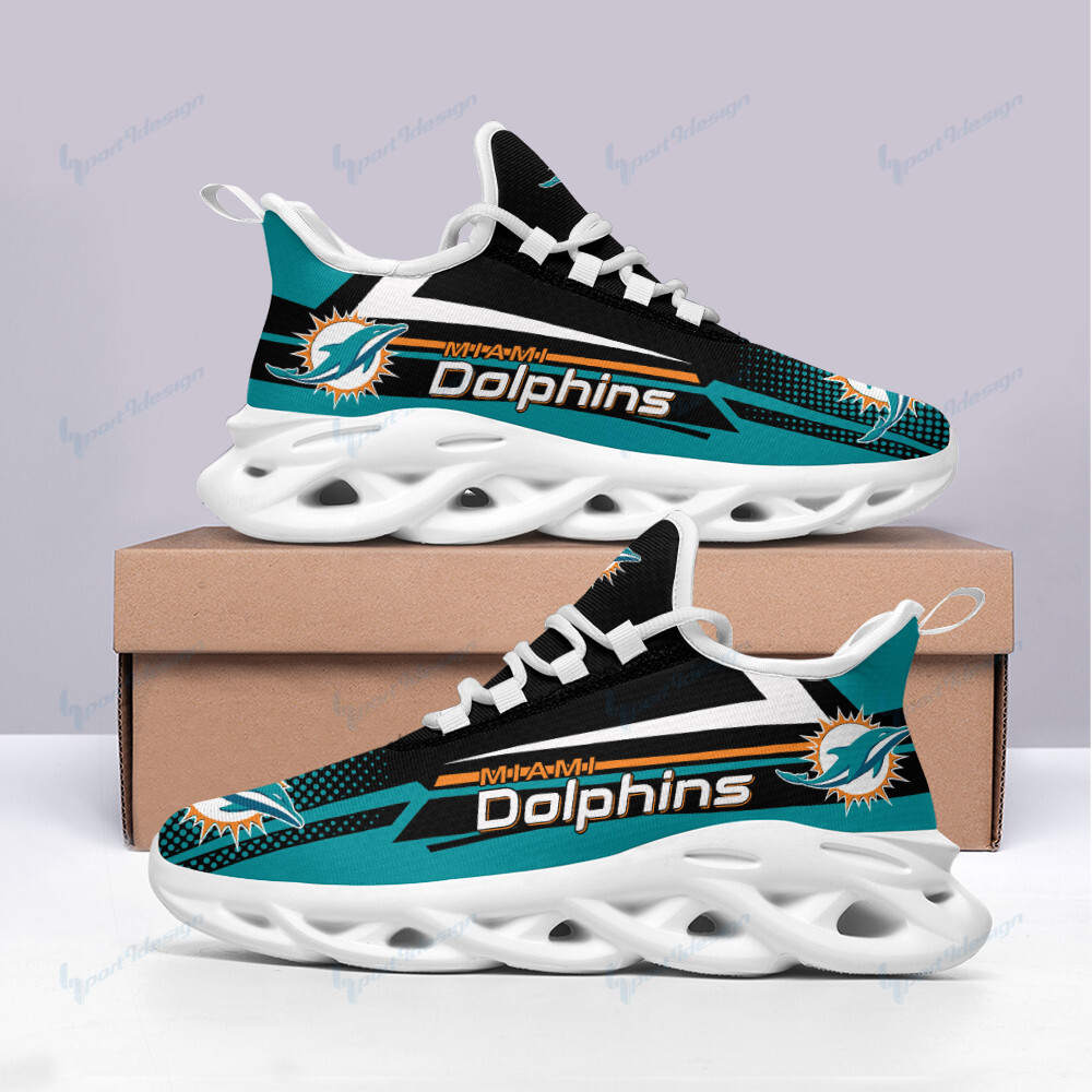 Miami Dolphins Yezy Running Sneakers 841