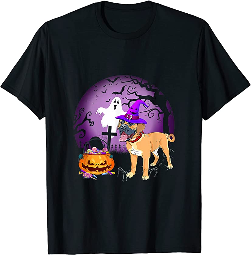 Boerboel Dog Candy Pumpkin Halloween Lover T-Shirt