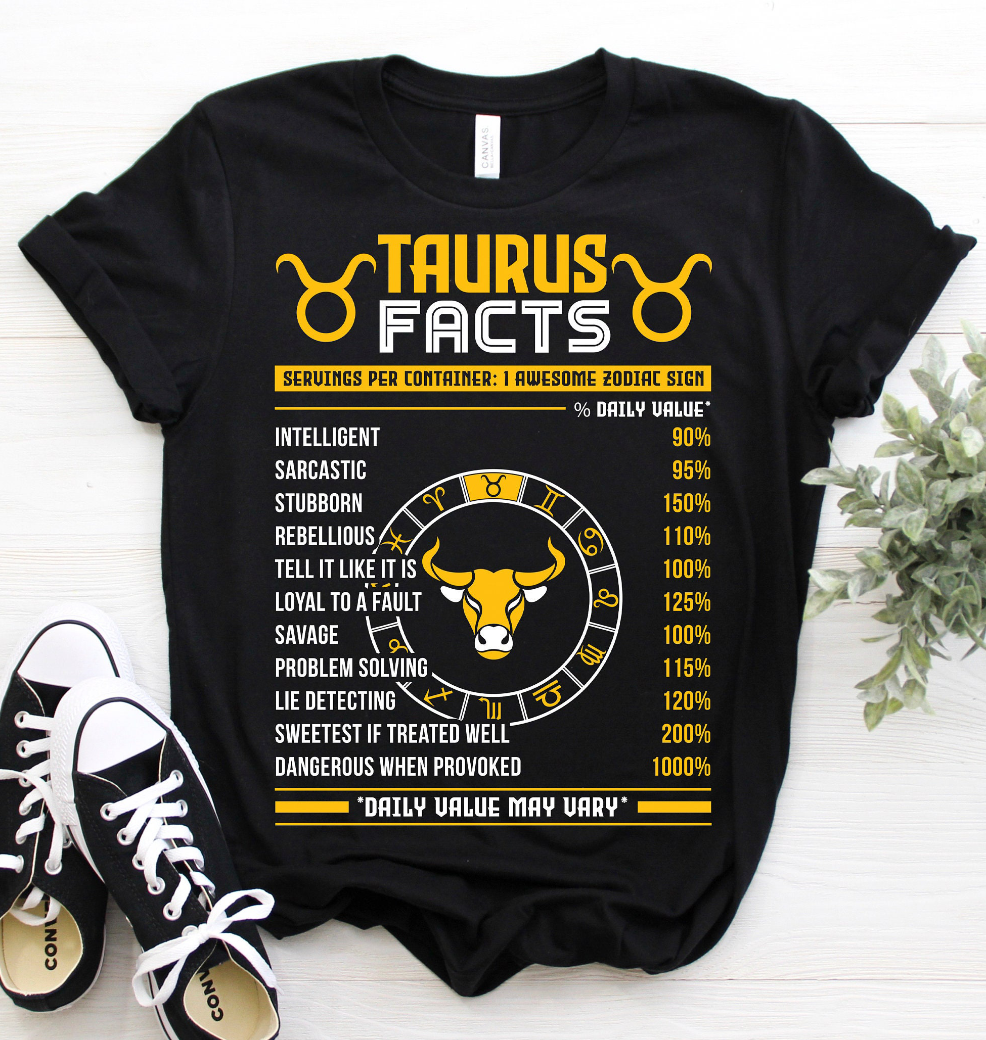 Taurus Facts Funny Intelligent Sarcastic Standard/Premium T-Shirt Hoodie