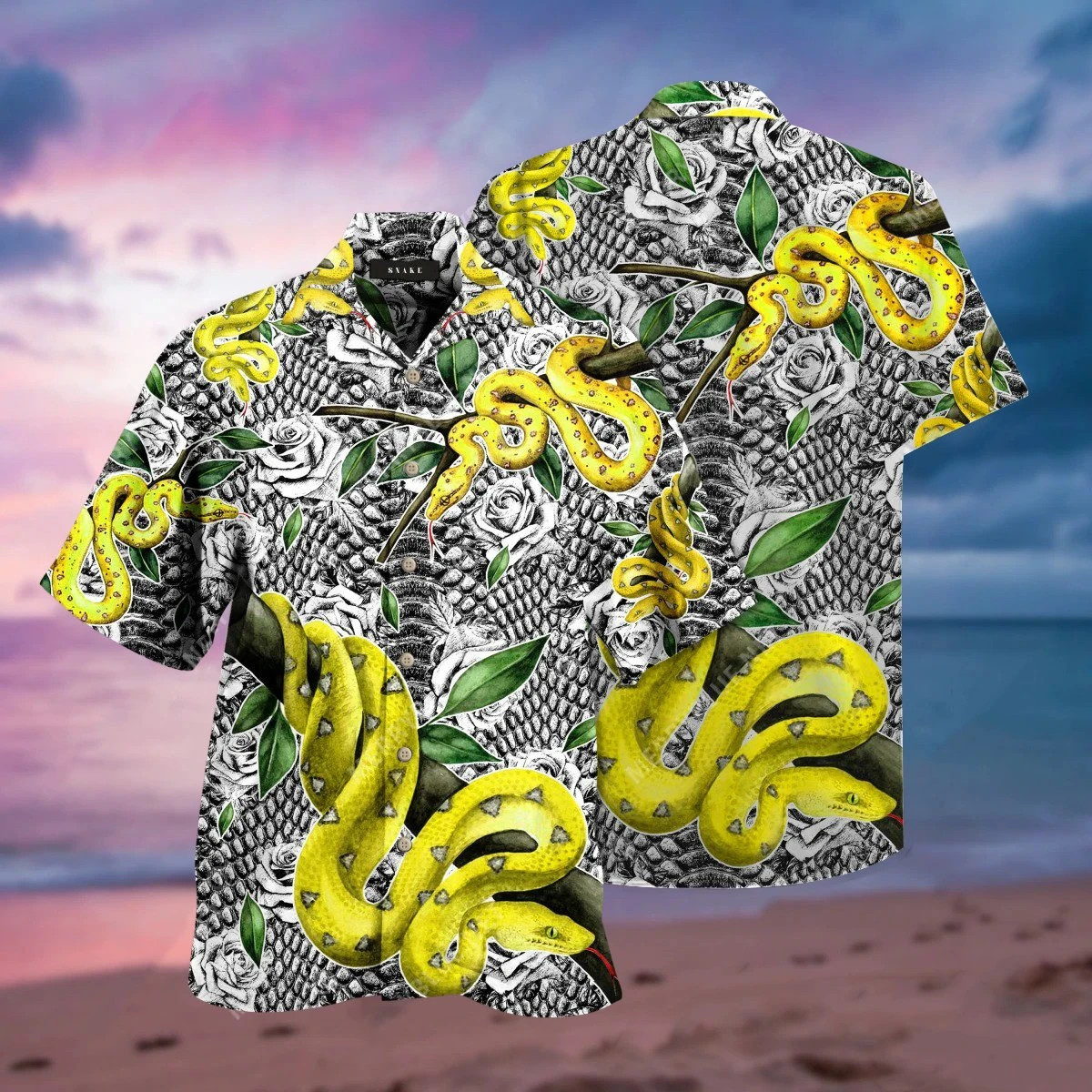 Snake Hawaii Shirt Unisex Adult Ha26746