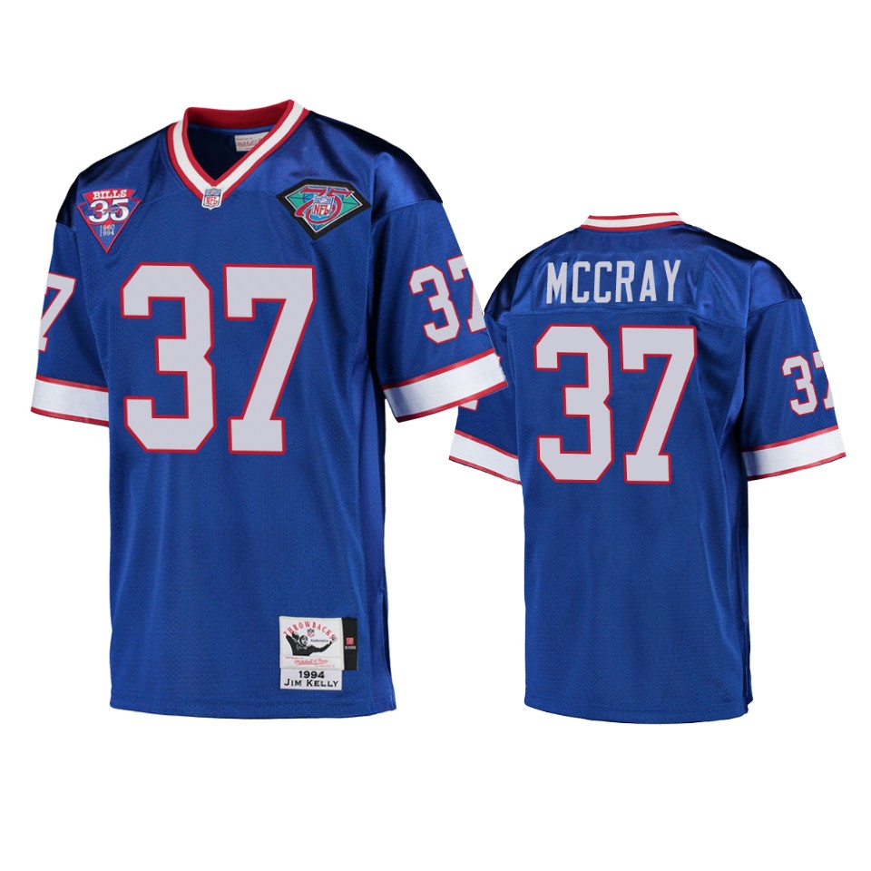 Buffalo Bills Kelcie Mccray Royal Vintage Replica Jersey – Men