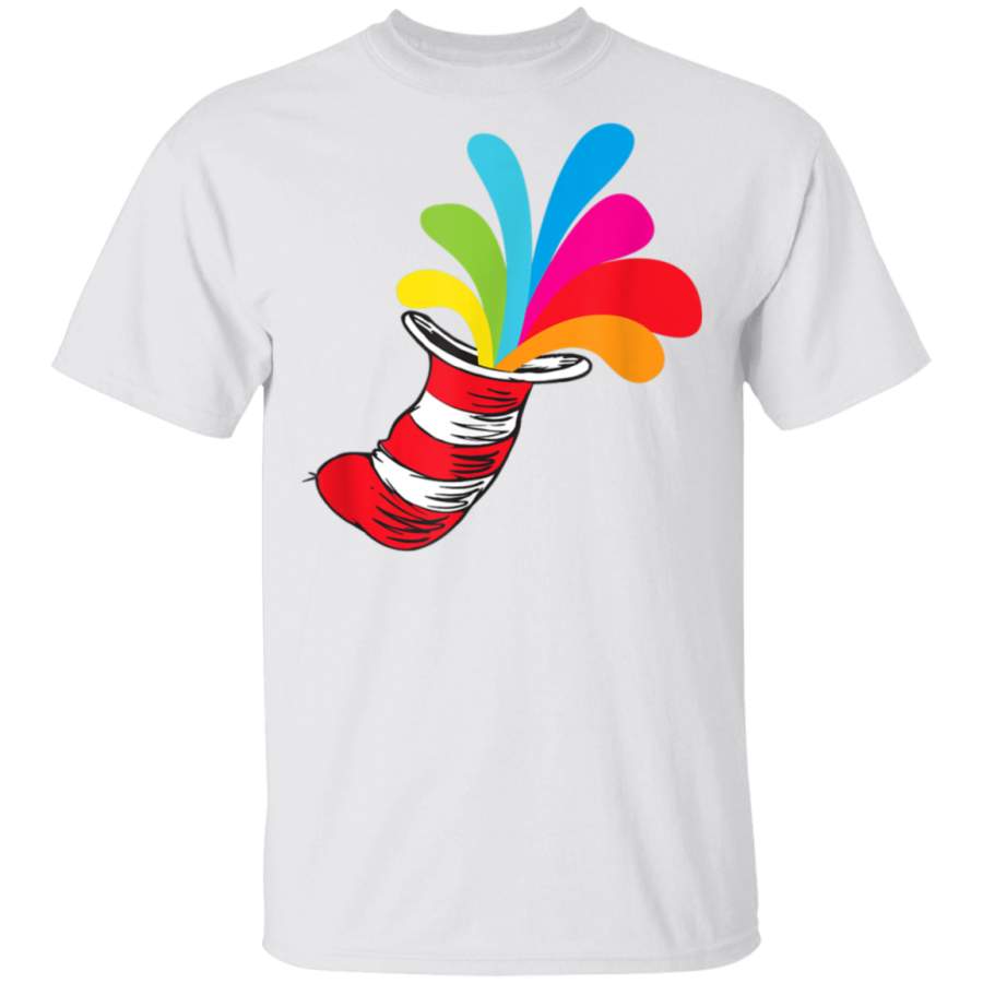 Dr Seuss Hat Color Explosion TShirt