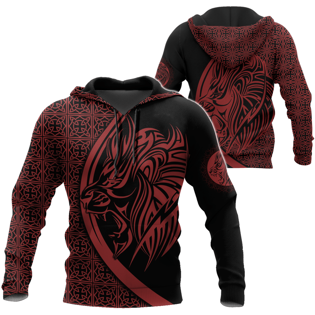 USATOPDEAL.COM – Lion Tattoo Hoodie T Shirt For Men and Women HAC080605-NM