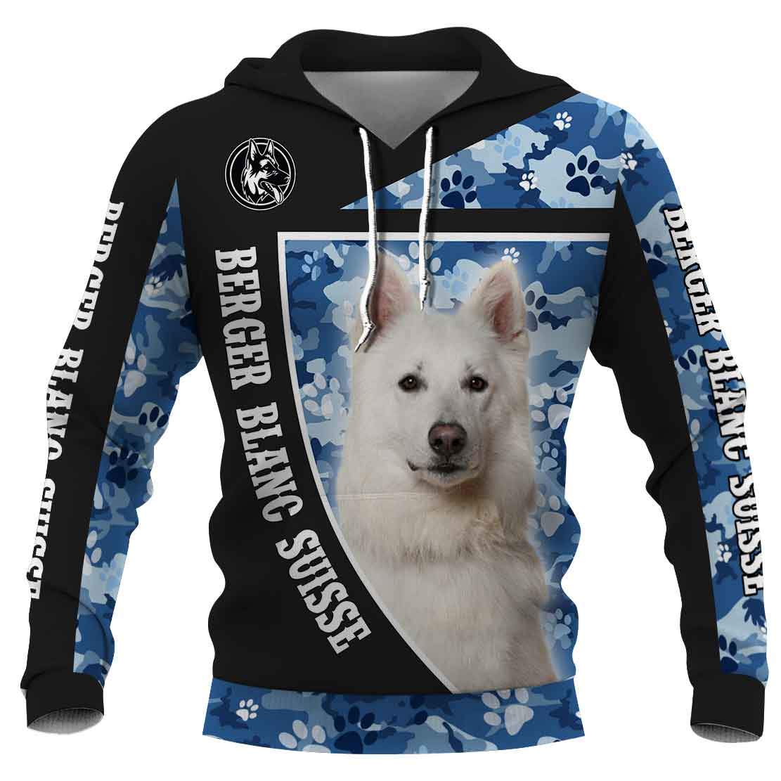 Berger Blanc Suiss Camo 3D Full Printing