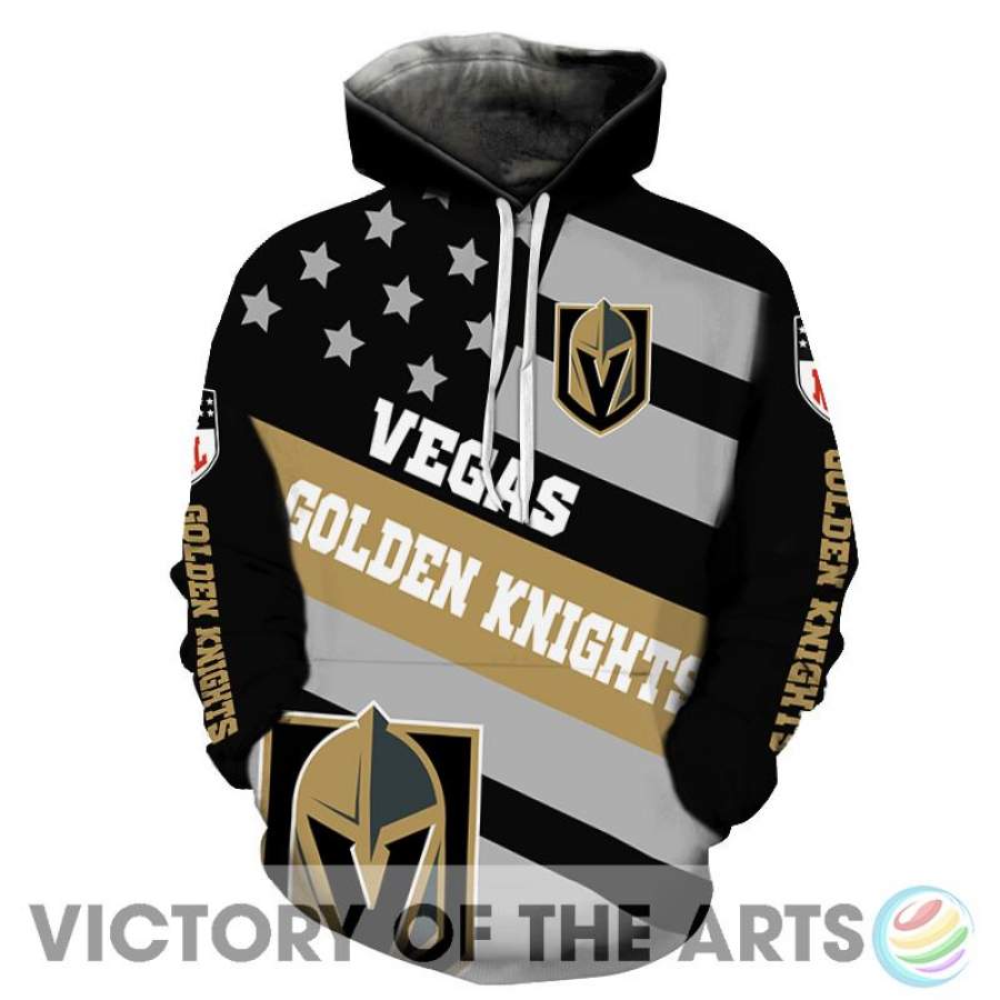 Proud Of American Stars Vegas Golden Knights Hoodie