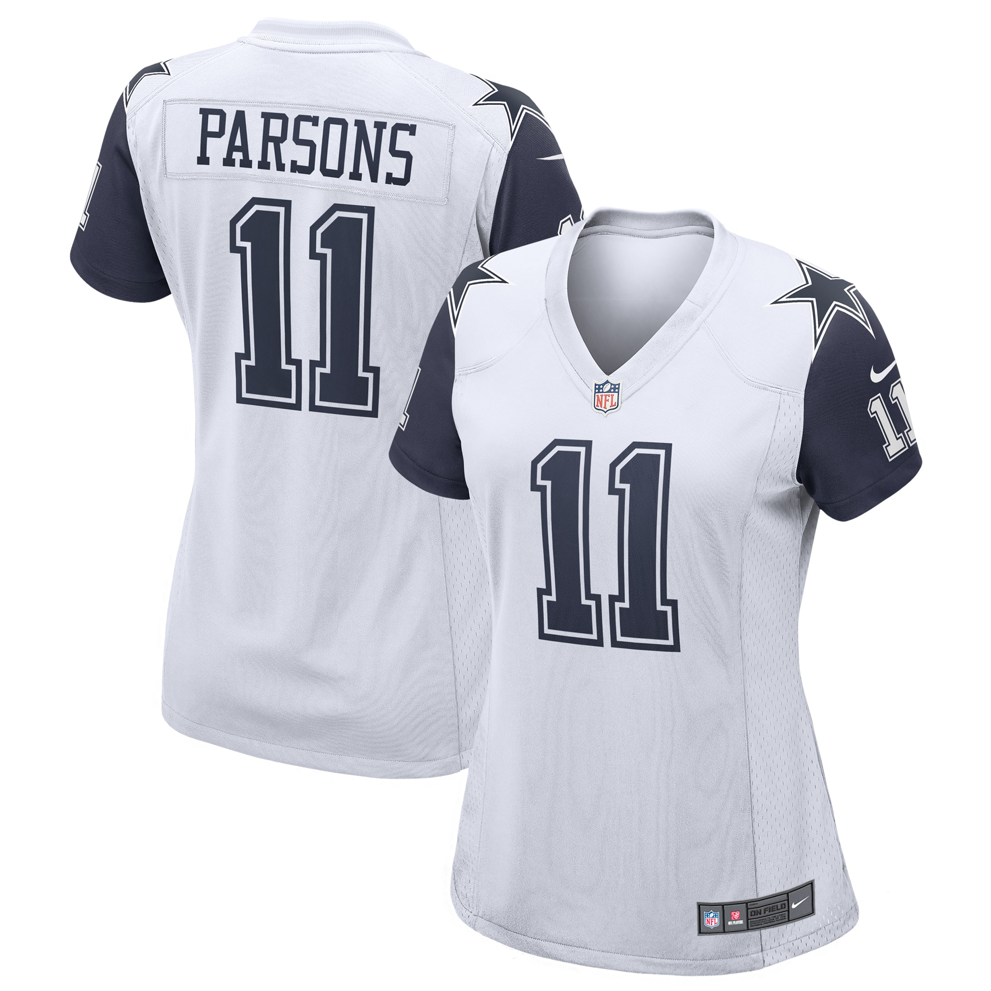 Micah Parsons Dallas Cowboys Women's Alternate Game Jersey – White