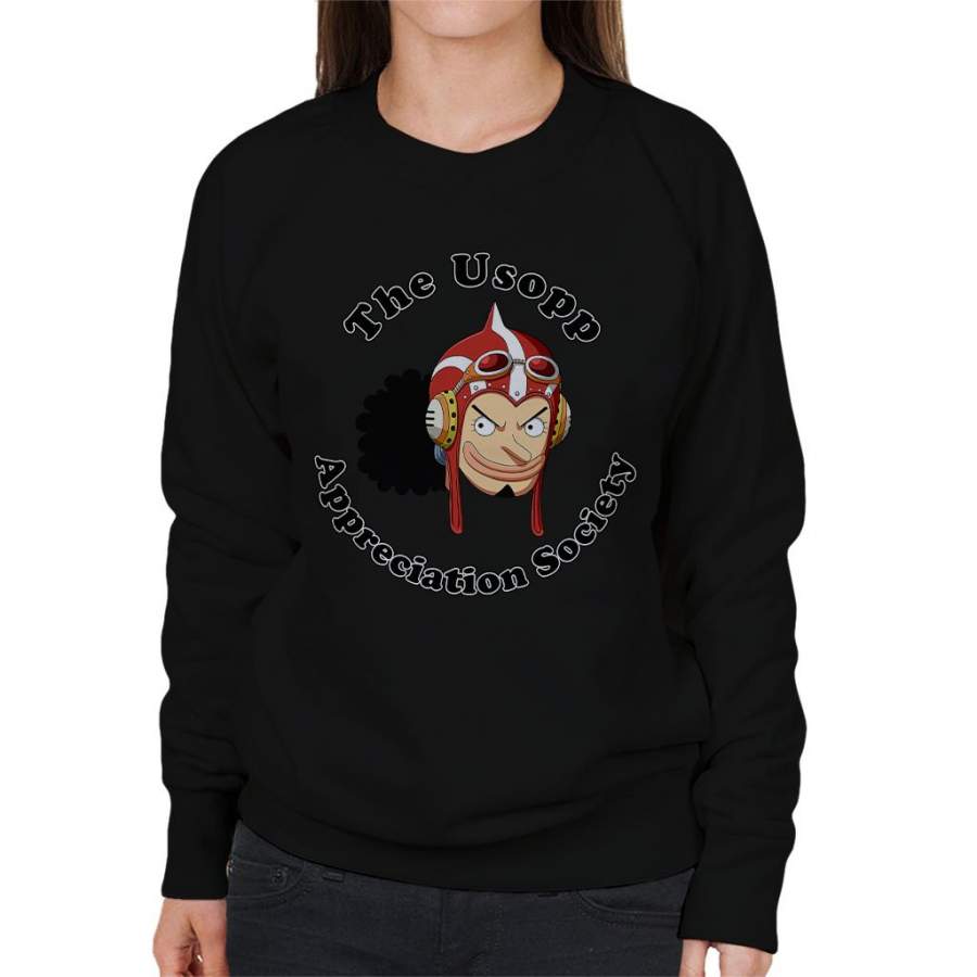 The Usopp Appreciation Society One Piece Women’s Sweatshirt