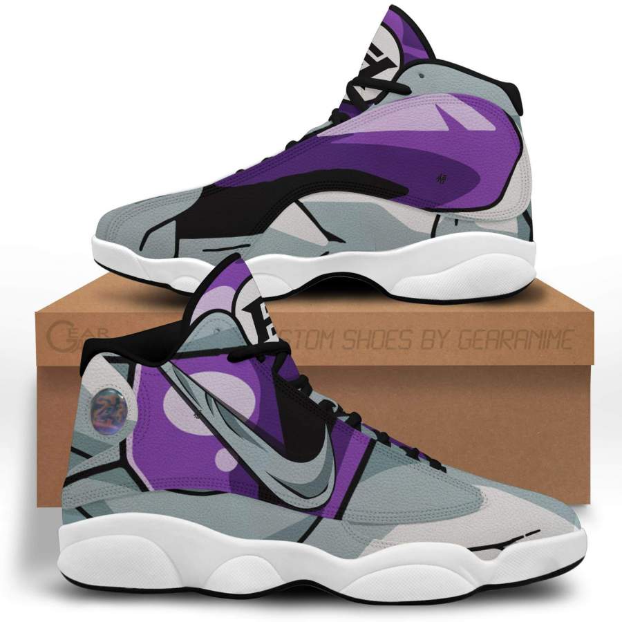 Frieza Jordan 13 Shoes Skill Dragon Ball Anime Sneakers