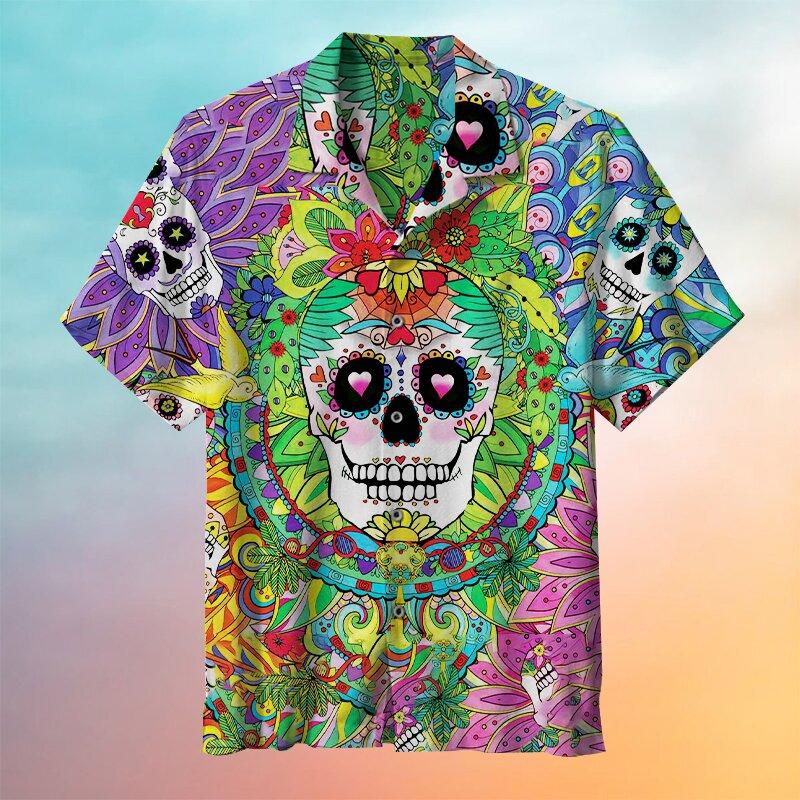 Classic Skull Hawaii Shirt For Men Women Adult Ha56865