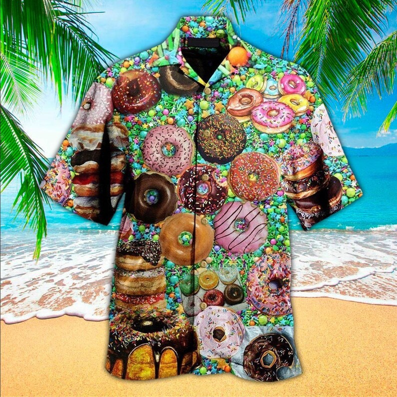 Donut Aloha Hawaii Shirt For Lovers Ha10165