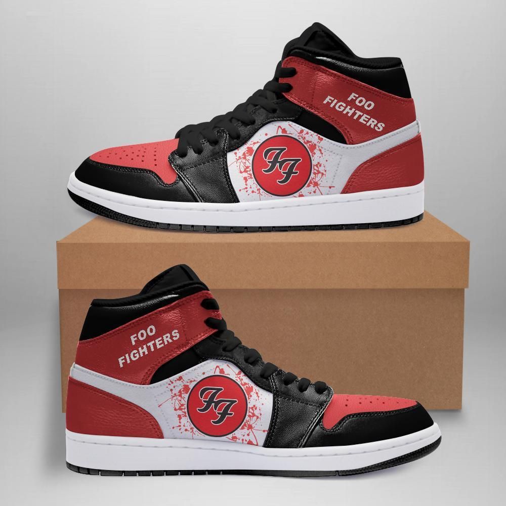 Foo Fighters Rock Band Air Jordan Sneakers Team Custom Design Shoes Sport Eachstep Gift For Fans