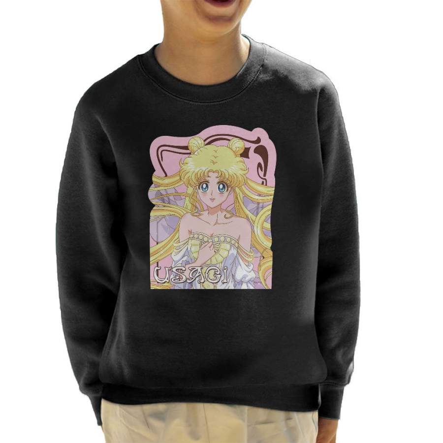 Sailor Moon Usagi Night Dress Kid’s Sweatshirt