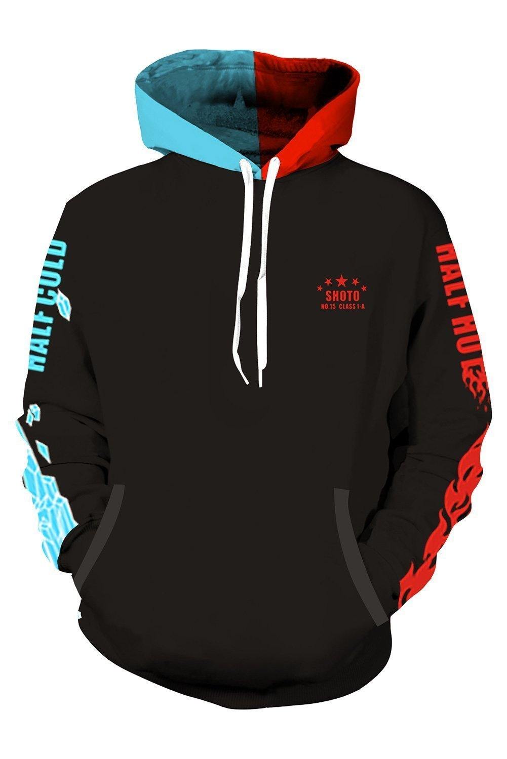 Teen Hoodie My Hero Academia Hoodie Boku No Hero Shoto Todoroki Sweatshirt Unisex