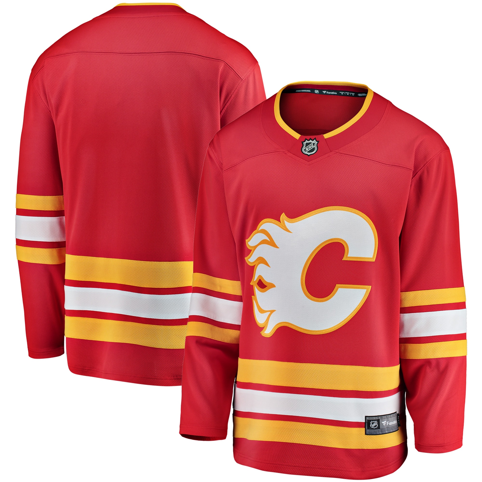 Calgary Flames Branded Home Breakaway Jersey – Red