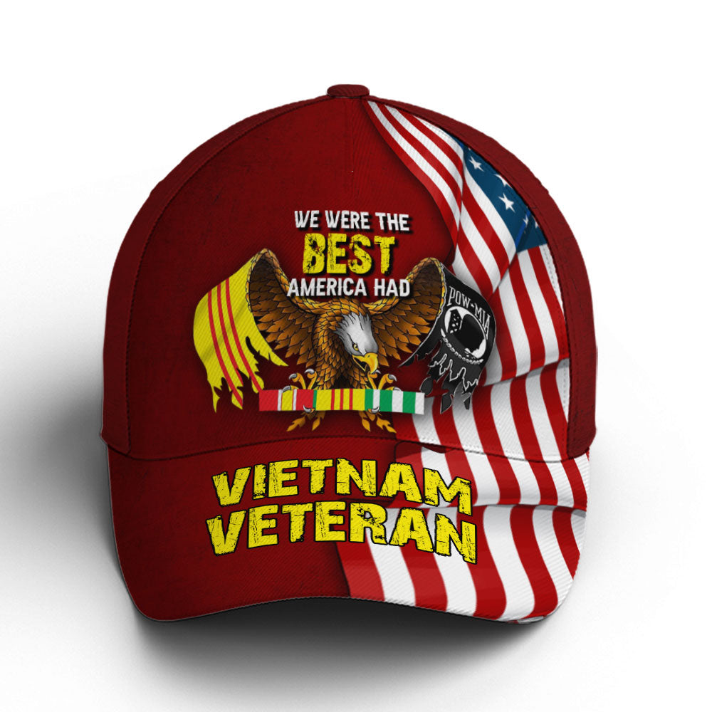 Vietnam Veteran Eagle Baseball Cap Coolspod