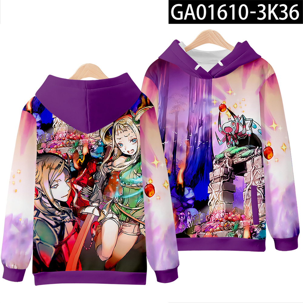 2022 Hoodies Kumo Cosplay Hoodie Anime Kumoko Print Sweatshirt So I’m a Spider, So What Tracksuit for Men Women Streetwear Tops alx