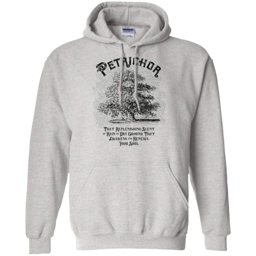 Remarkable Petrichor The Smell of Rain Pullover Hoodie