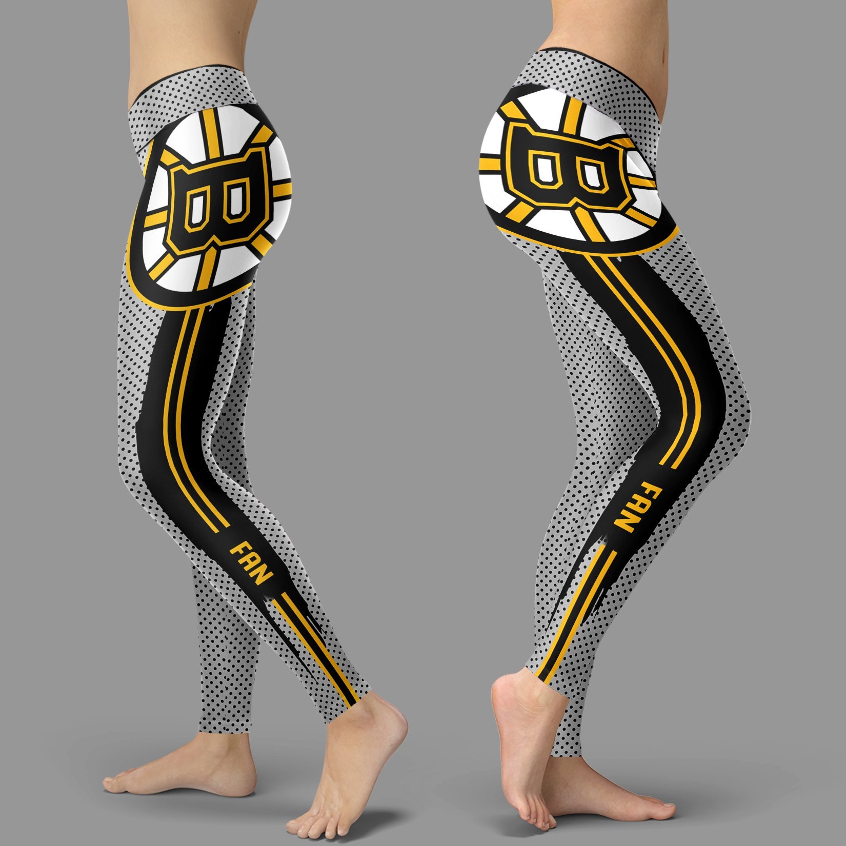 Charming Lovely Fashion Boston Bruins Leggings