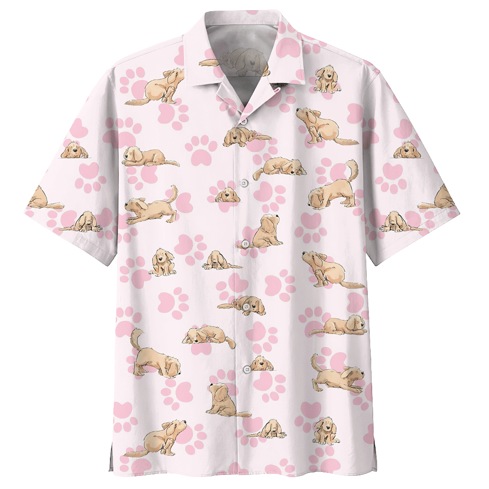 Golden Retriever Hawaii Shirt Ha25011