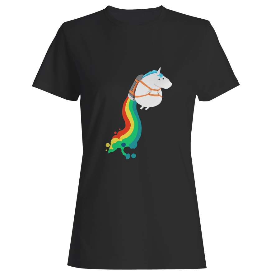 Fat Unicorn Woman’s T-Shirt