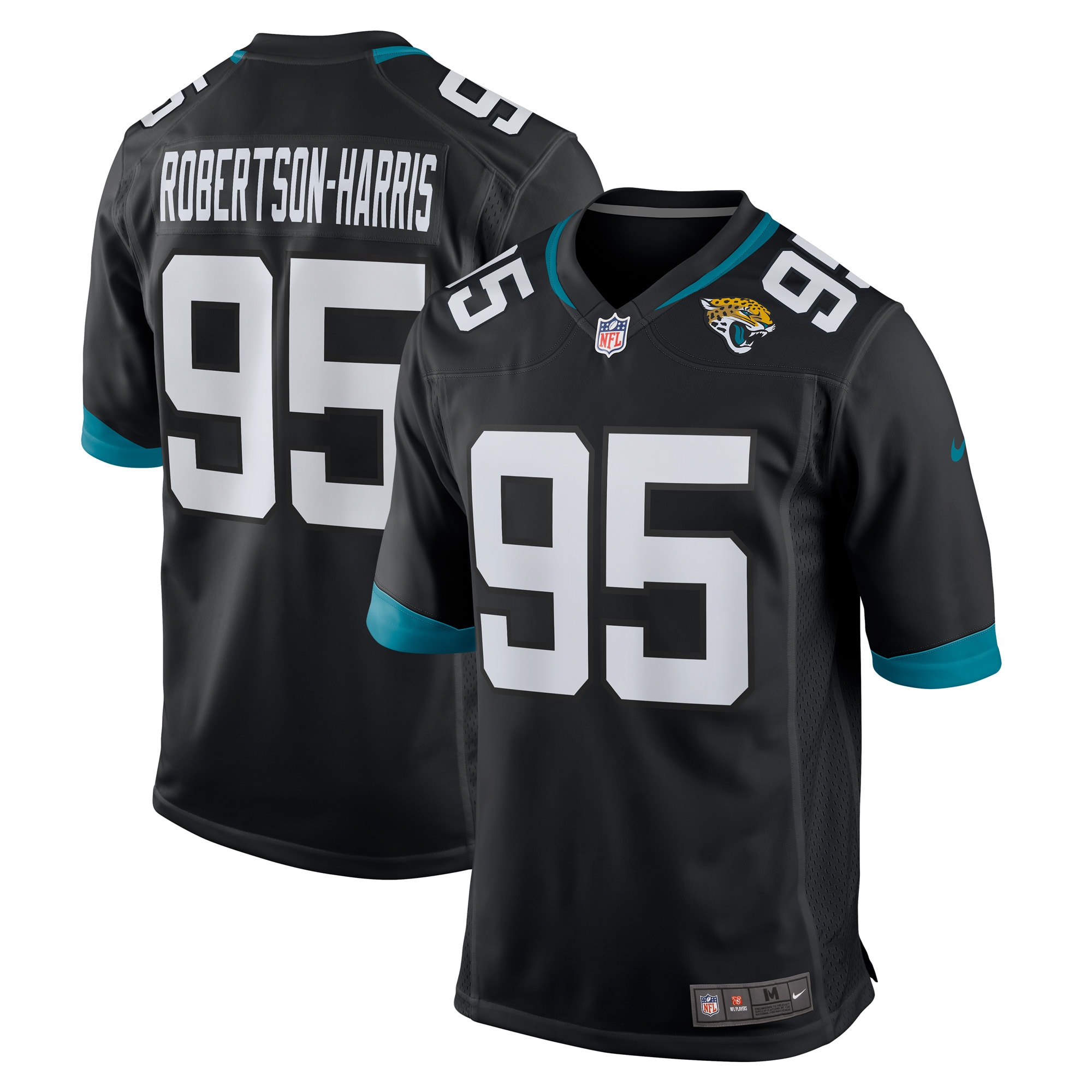 Roy Robertson-Harris Jacksonville Jaguars Game Jersey – Black