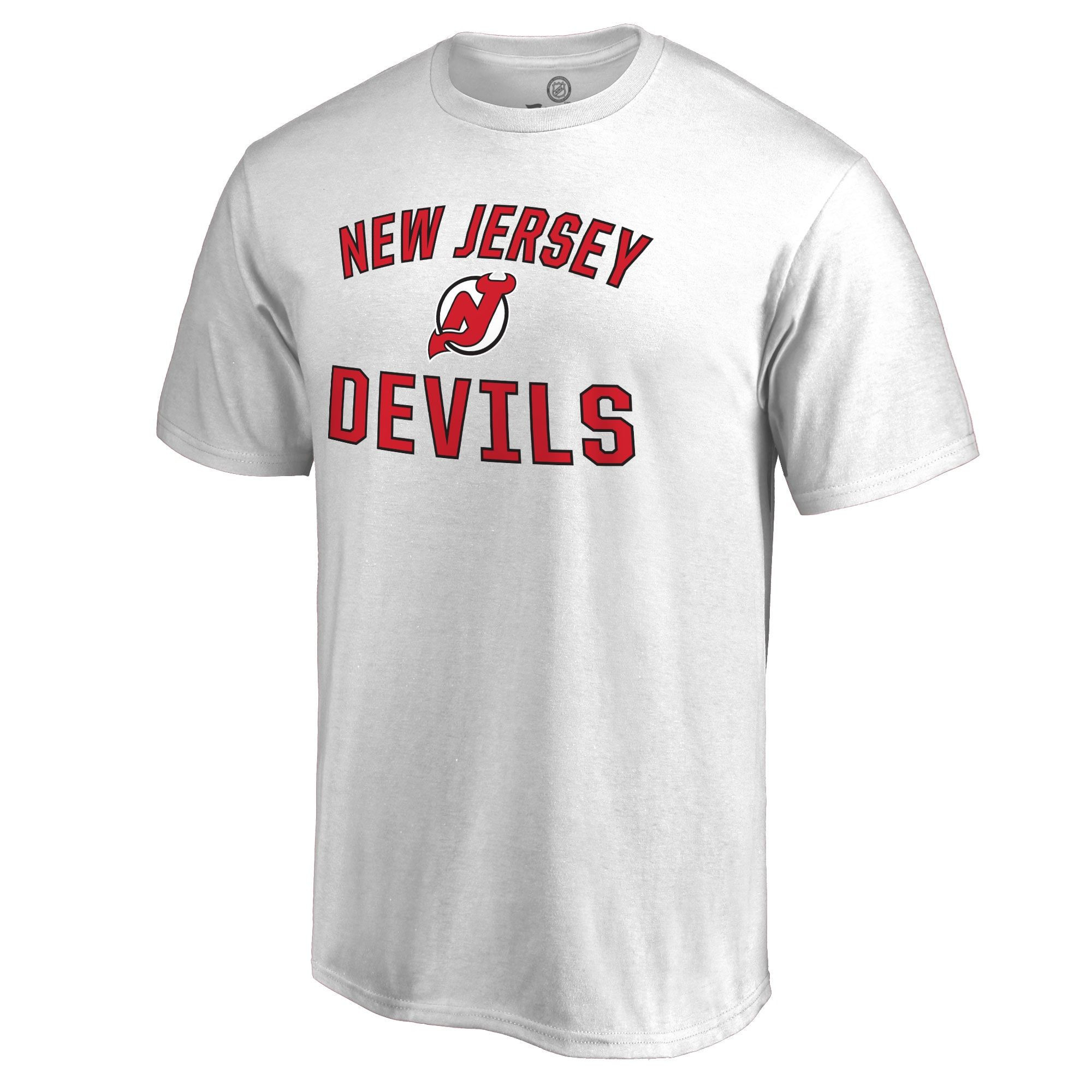 Men’S White New Jersey Devils Victory Arch T-Shirt