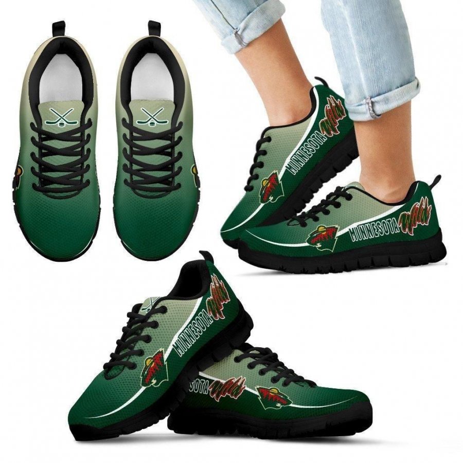 Colorful Minnesota Wild Passion Sneakers #559