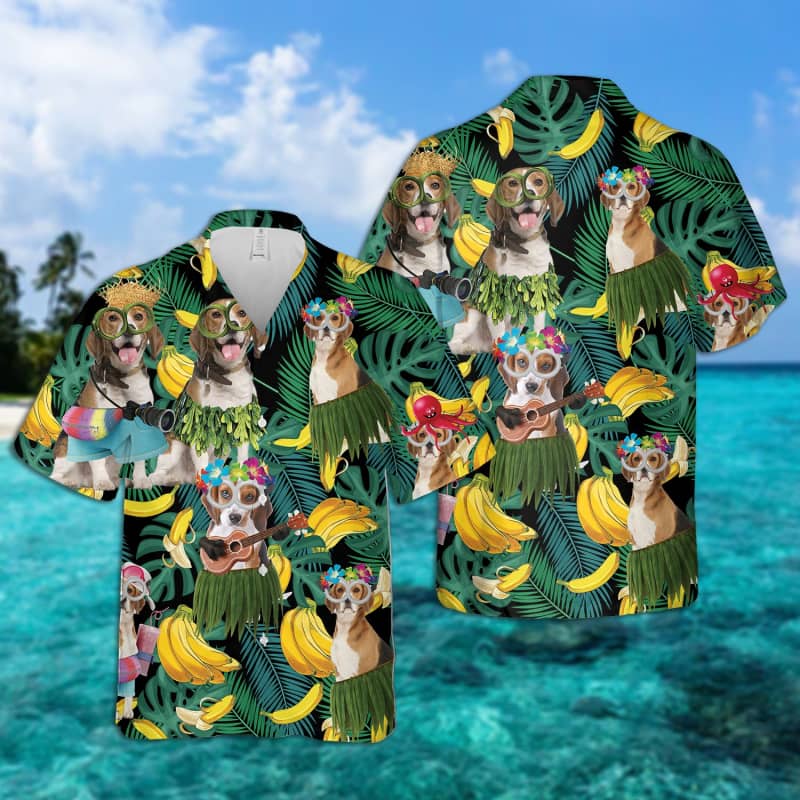 Beagle Hawaii Shirt For Men And Women Ha87720