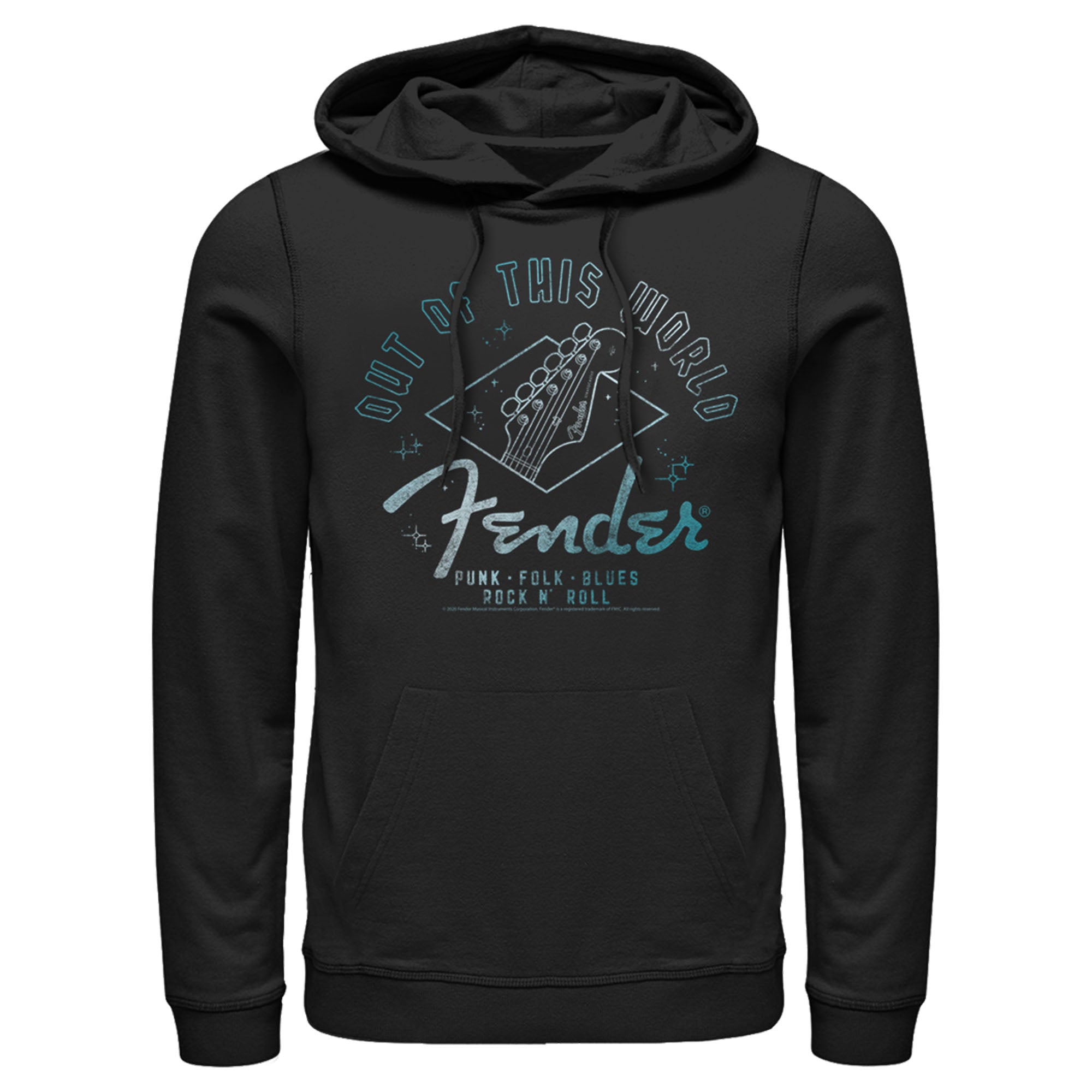 Fender Men’S Out Of This World  Pull Over Hoodie