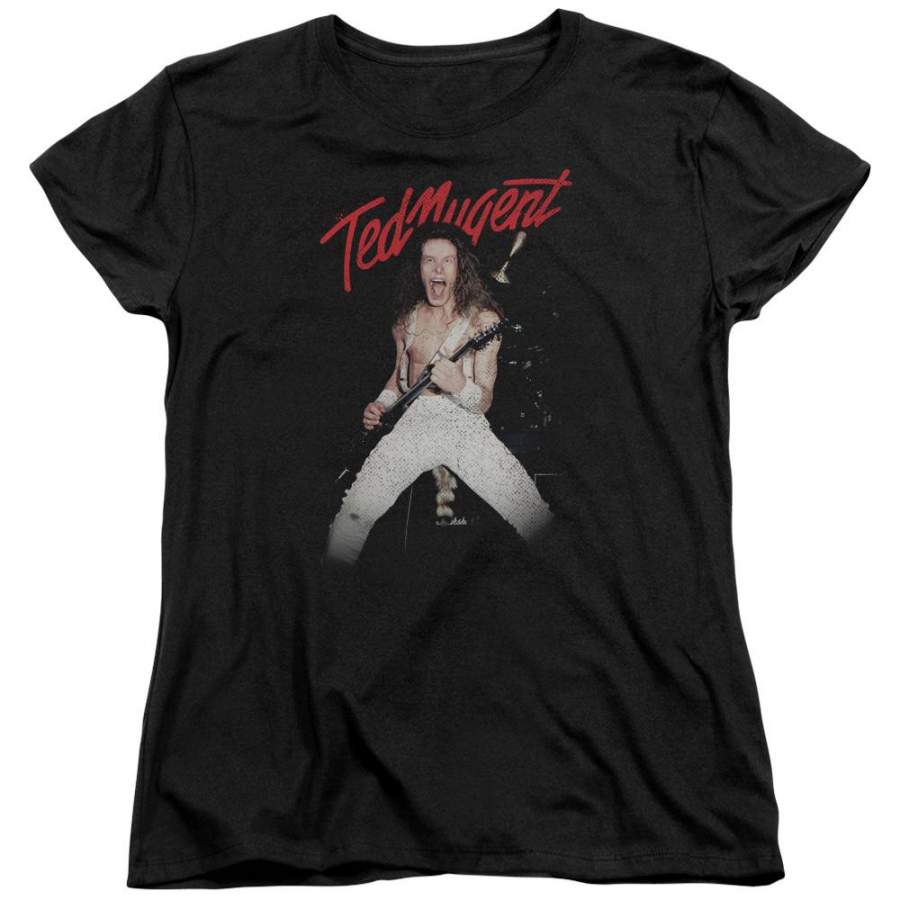 Ted Nugent Rockin Women’s T-Shirt