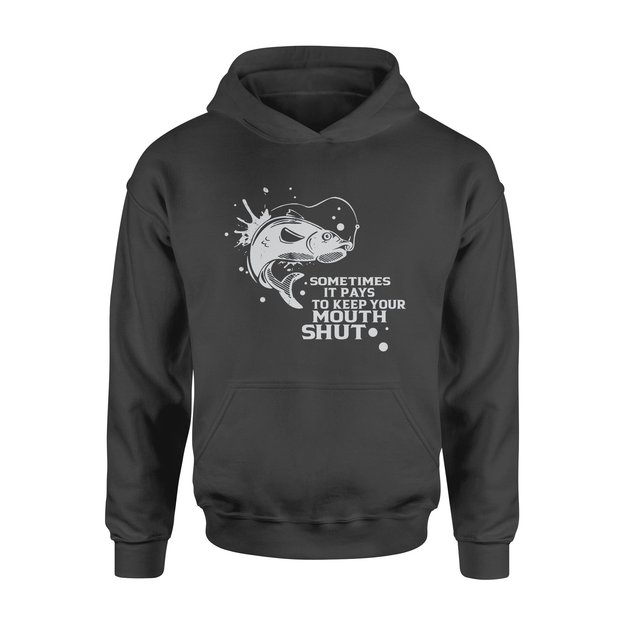 Sometimes It Pays To Keep Your Mouth Shut – Premium Hoodie