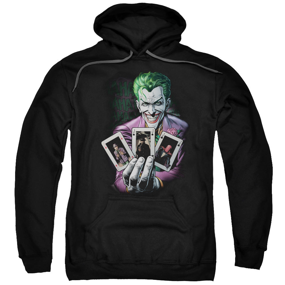 Batman 3 Of A Kind Mens Hoodie Black