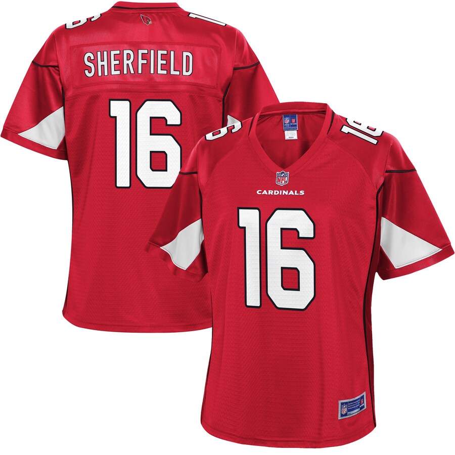 Trent Sherfield Arizona Cardinals NFL Pro Line Womens Player Jersey – Cardinal