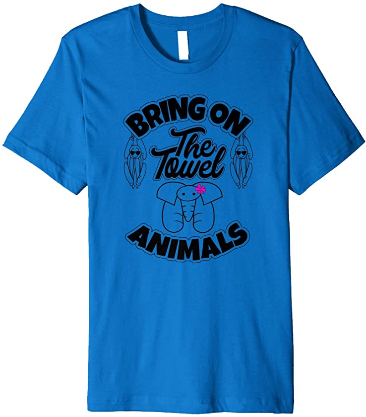 Towel Animal Tee, Cruise Must Have, Trendy, Bold, & Fun Premium T-Shirt