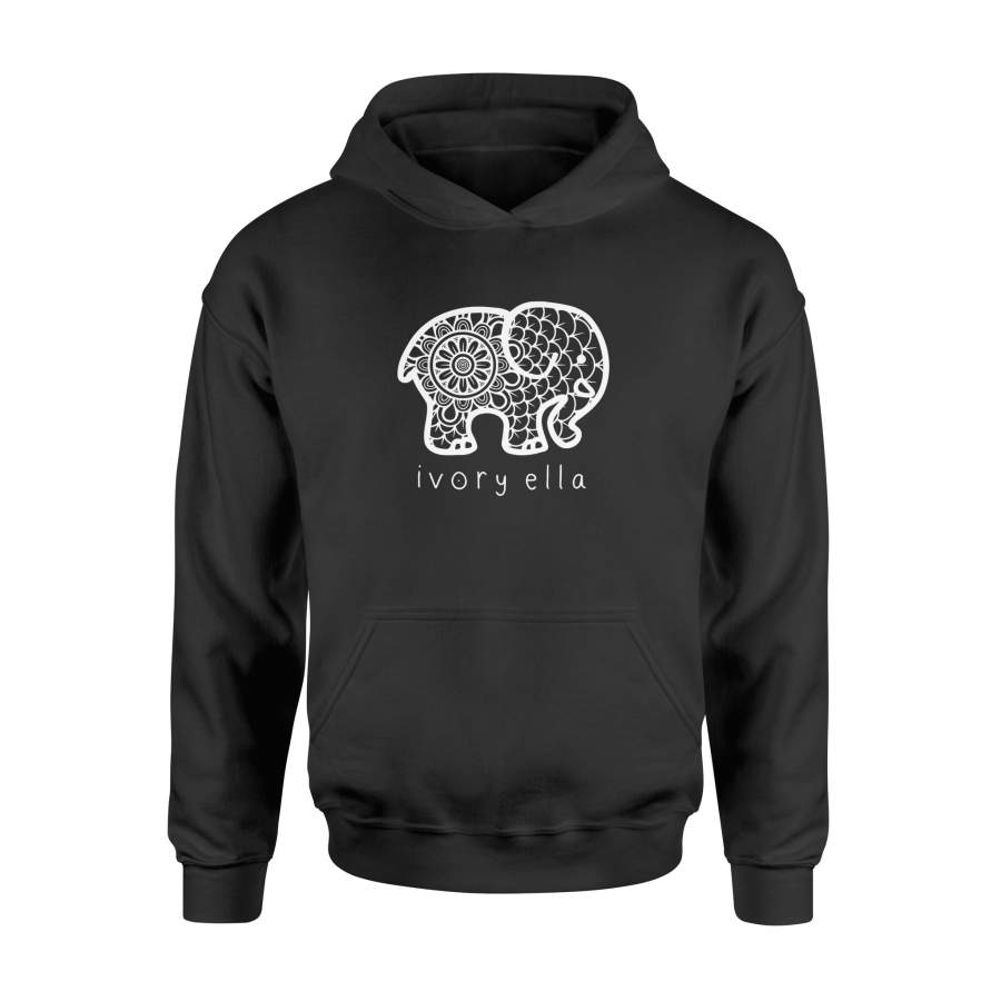 Ivory Elephant Ella Shirt – Standard Hoodie