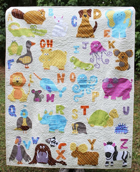 Abc Animals Quilt Blanket DHC3101149LT