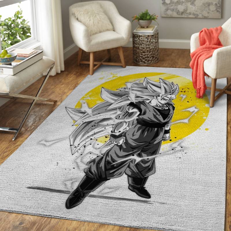 GOKU SUPER SAIYAN 3 MANGA Area Rug – Carpet