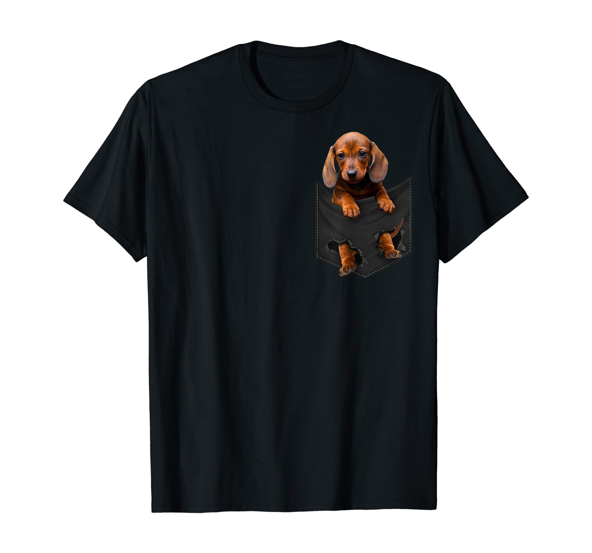 Dachshund in My Pocket, Dachshund Lover Shirt Weiner Dog