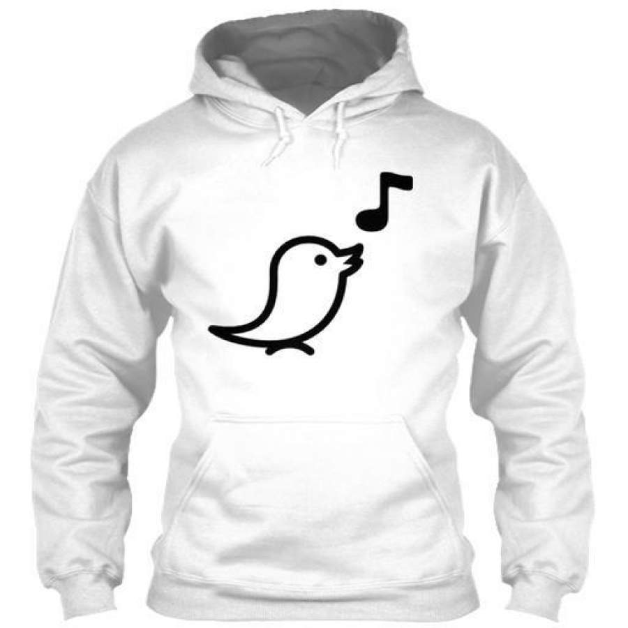 A Bird Singing Gildan Hoodie Sweatshirt