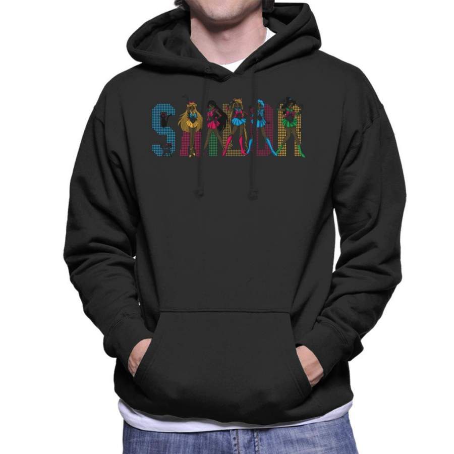 Sailor Moon Spice Girls Men’s Hooded Sweatshirt