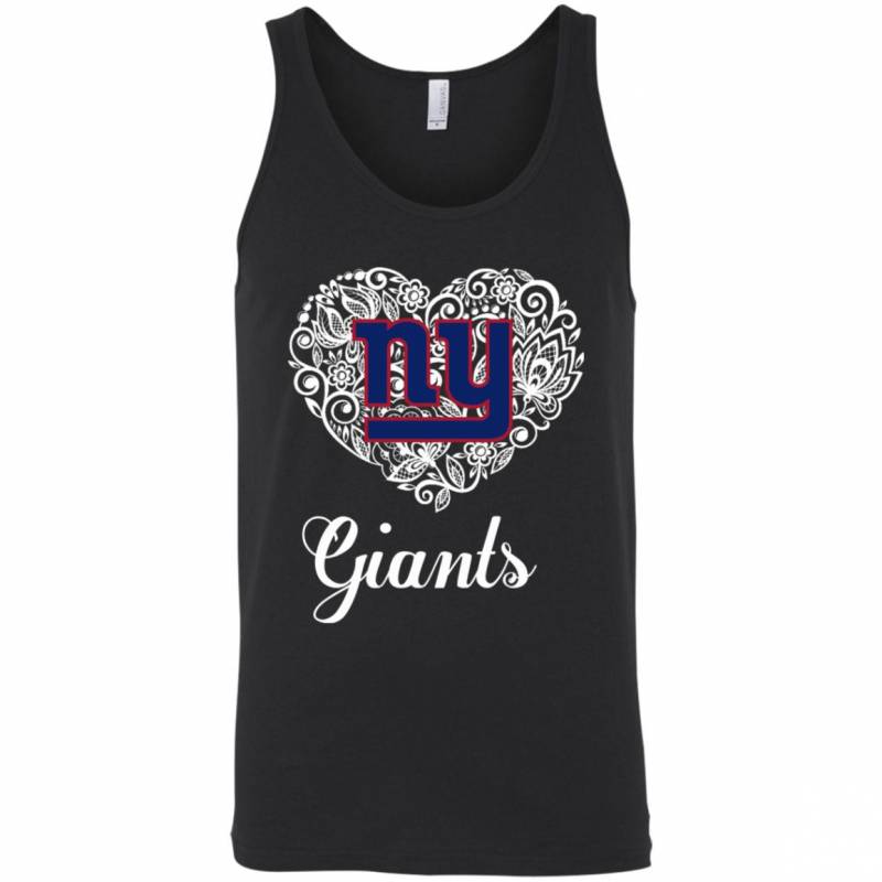 New York Giants Lace Heart Shirts