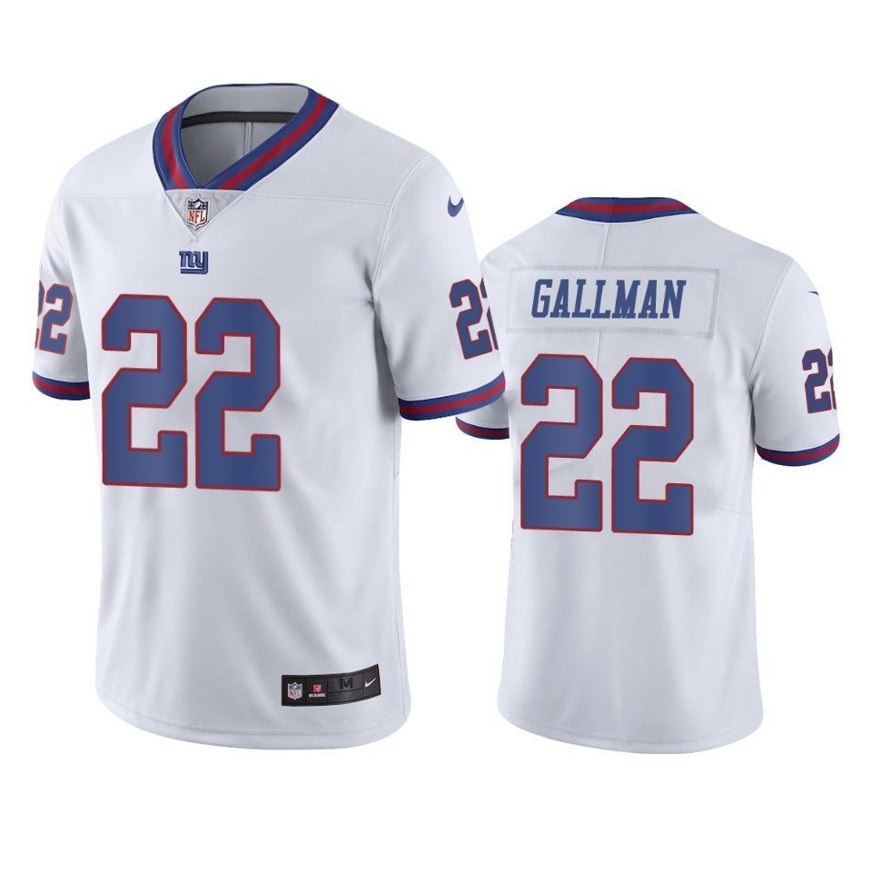 New York Giants Color Rush Limited Wayne Gallman Mens Jersey