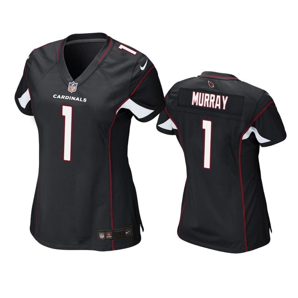 Arizona Cardinals Kyler Murray 2019 NFL Draft Black Game Womens Jersey