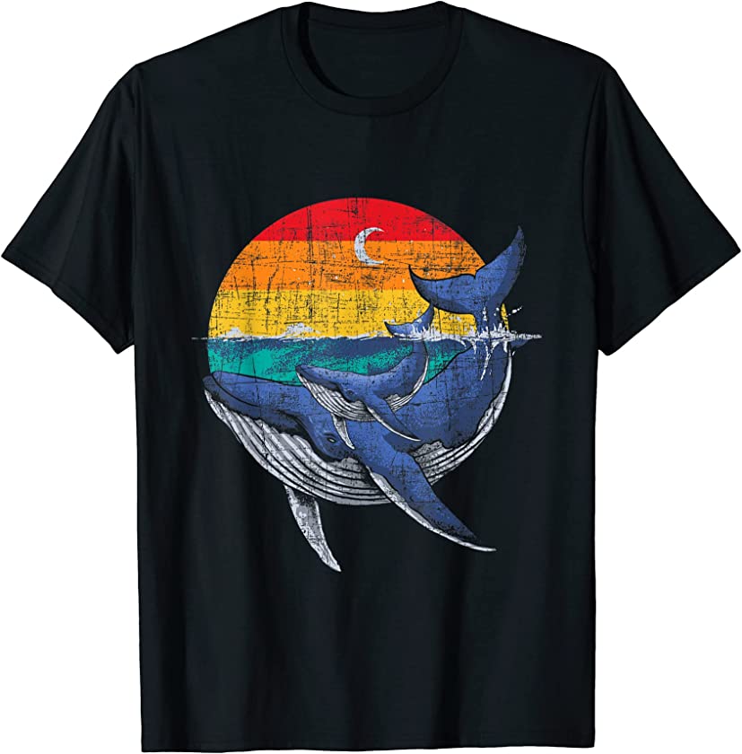 Whale Family – Whale Lover Whales Aquarist Marine Biologist T-Shirt