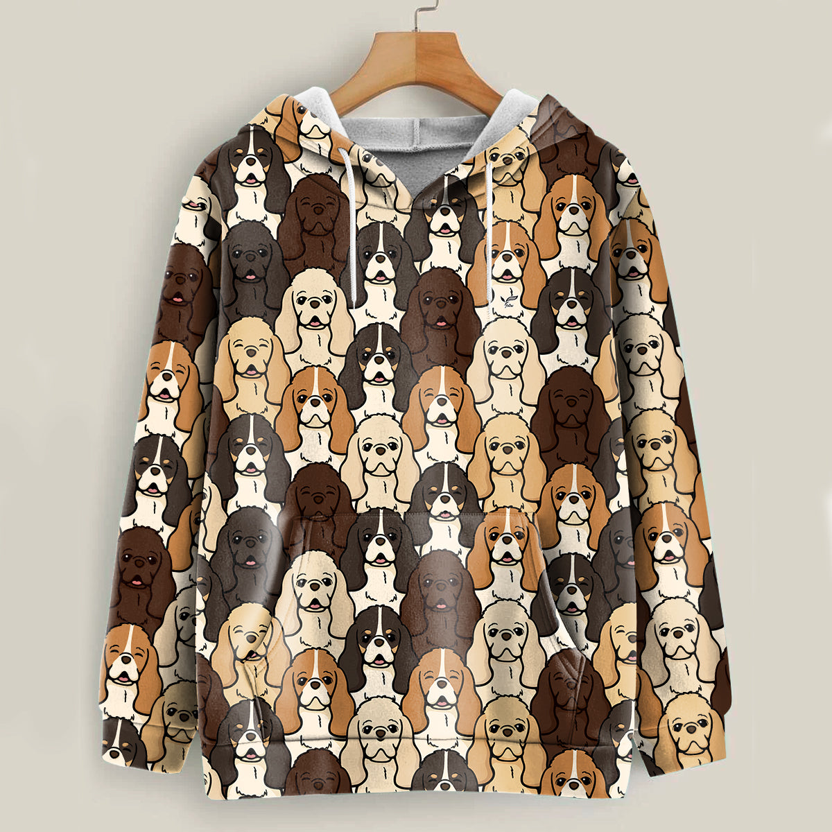 Cute Cartoon American Cocker Spaniels – Follus Hoodie