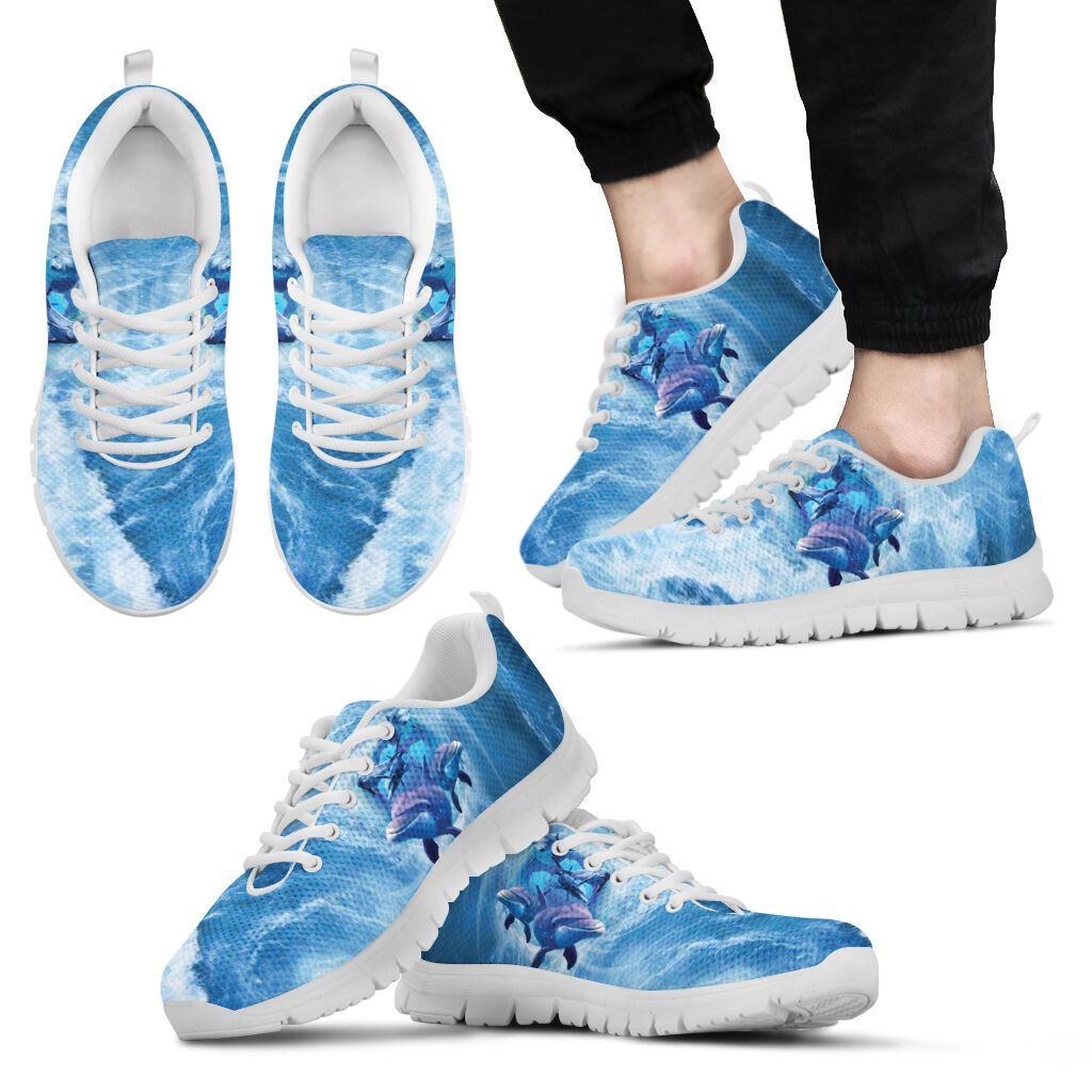 Blue Dolphin Sneakers – 6Kkanm