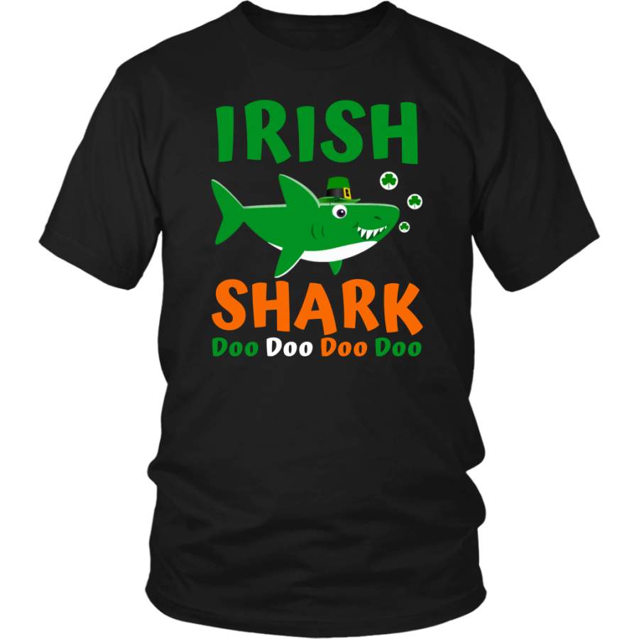 Irish Shark doo doo doo doo t shirt funny st patrick’s day